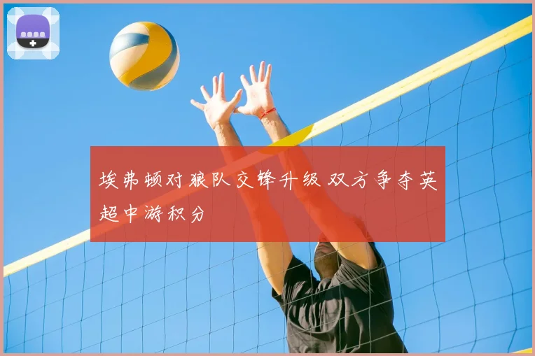 埃弗顿对狼队交锋升级 双方争夺英超中游积分